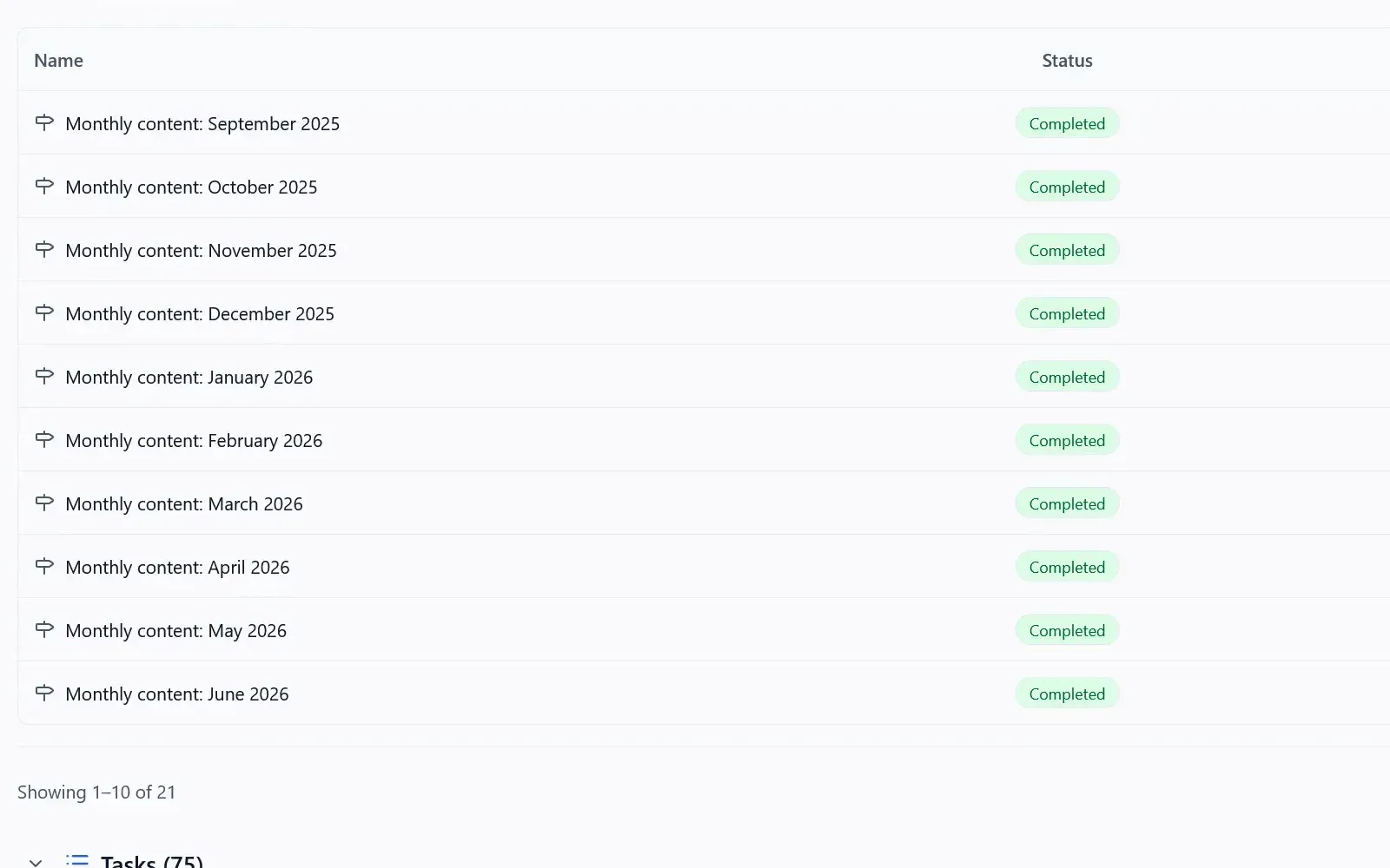 Client and mission management