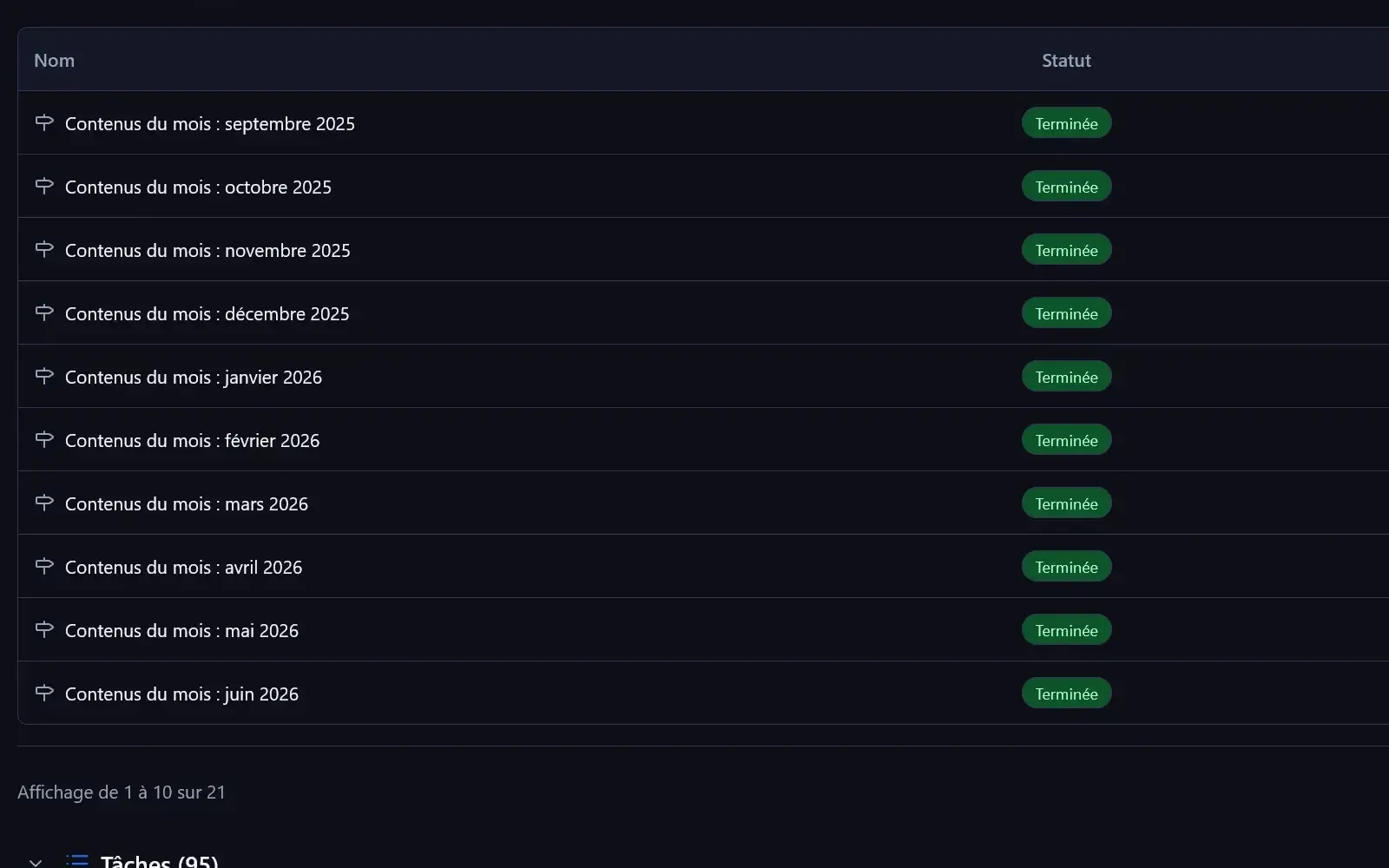 Gestion clients et missions
