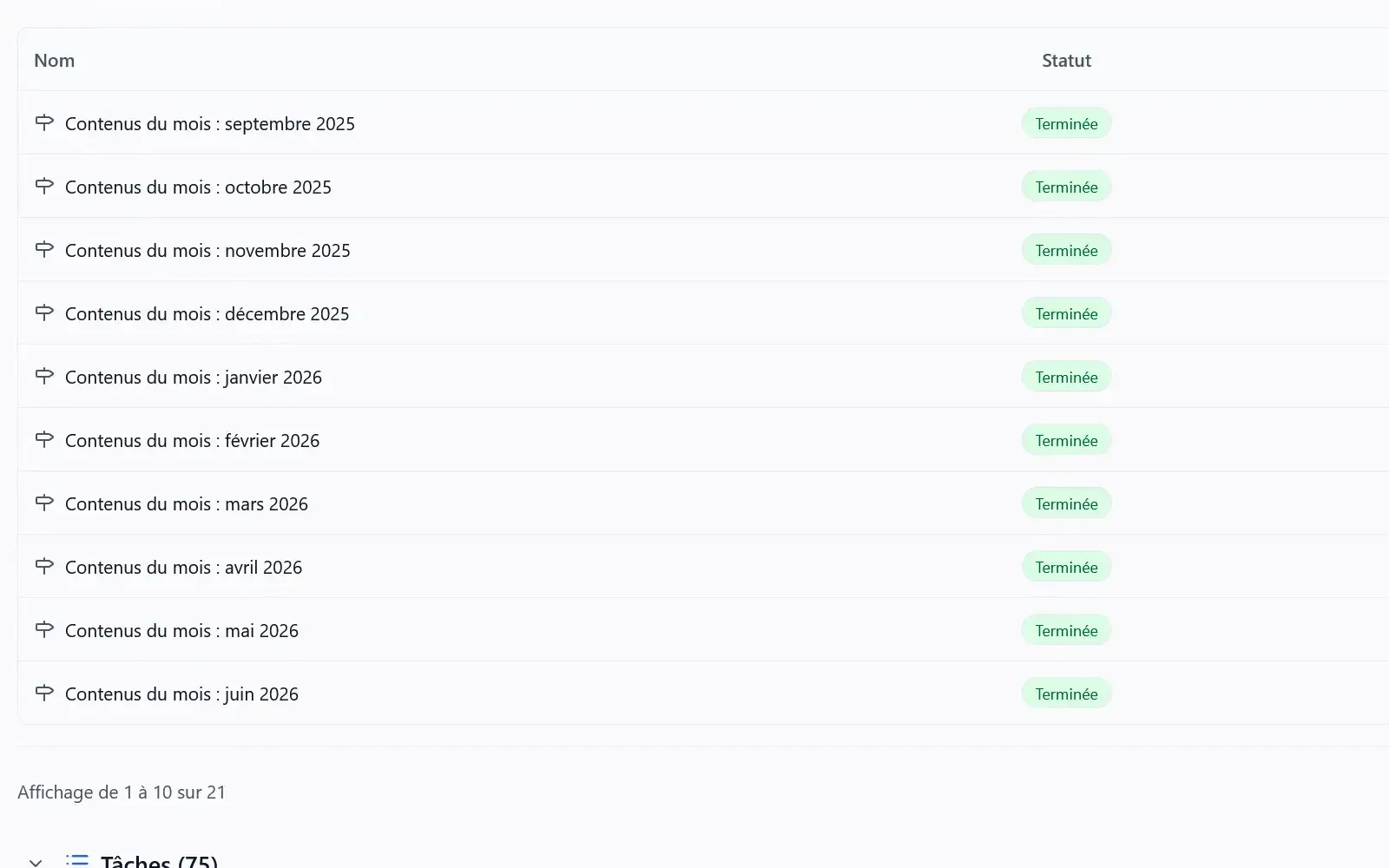 Gestion clients et missions